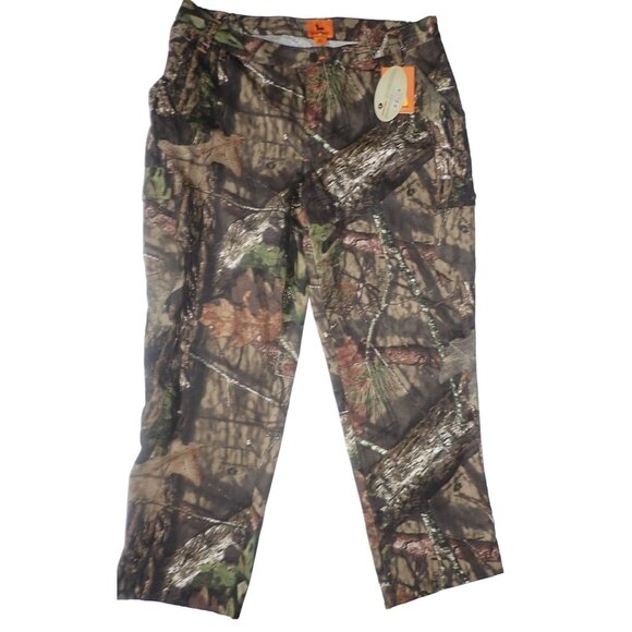 Field & Stream Men 2XL Mossy‎ Oak Country Camouflage Cotton Pants Hunting New - Picture 1 of 6